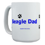 Large Beagle Mug